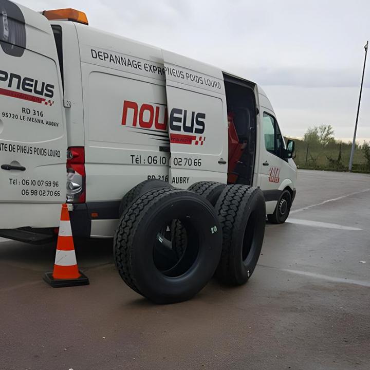 Nous réparons rapidement les pneus de votre véhicule utilitaire dans le Val-d'Oise.